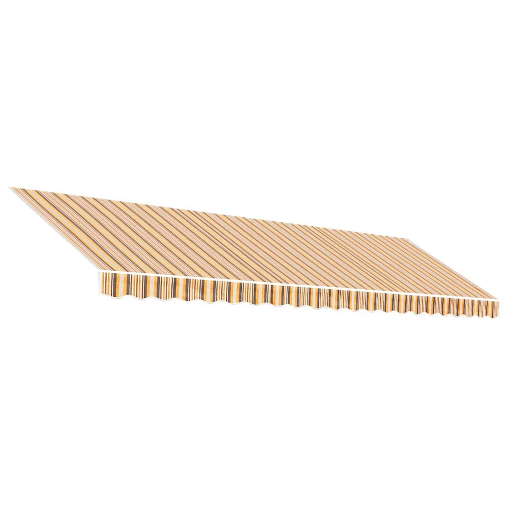 Tessuto di Ricambio per Tenda da Sole Multicolore 500x350 cm Poliestere