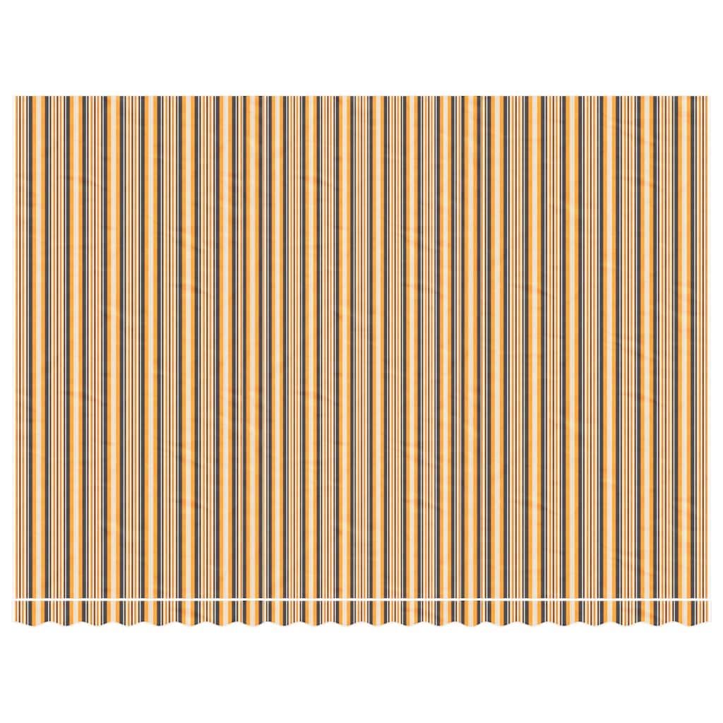 Tessuto di Ricambio per Tenda da Sole Multicolore 500x350 cm Poliestere