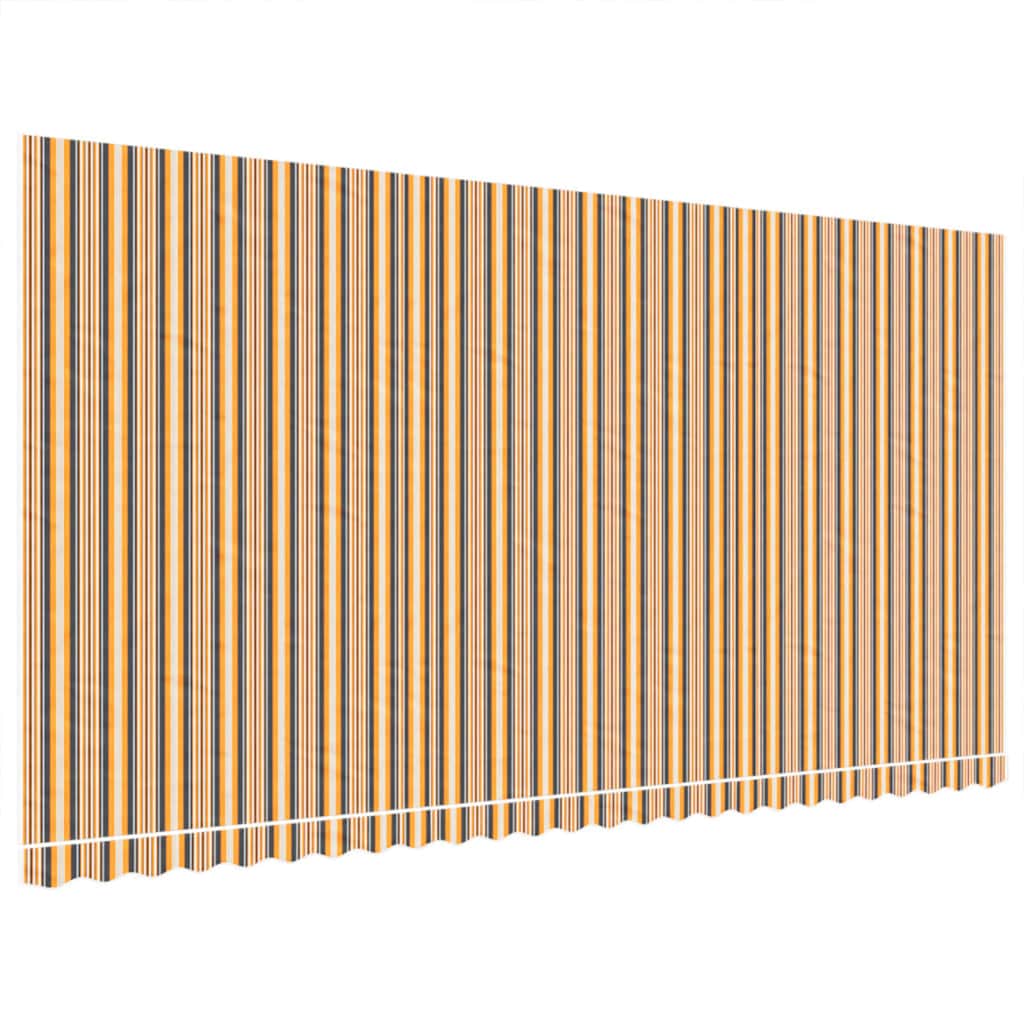 Tessuto di Ricambio per Tenda da Sole Multicolore 600x300 cm Poliestere