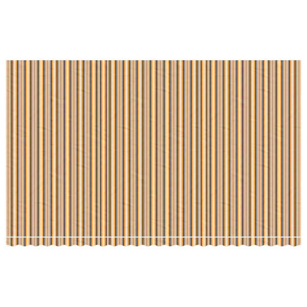 Tessuto di Ricambio per Tenda da Sole Multicolore 600x350 cm Poliestere