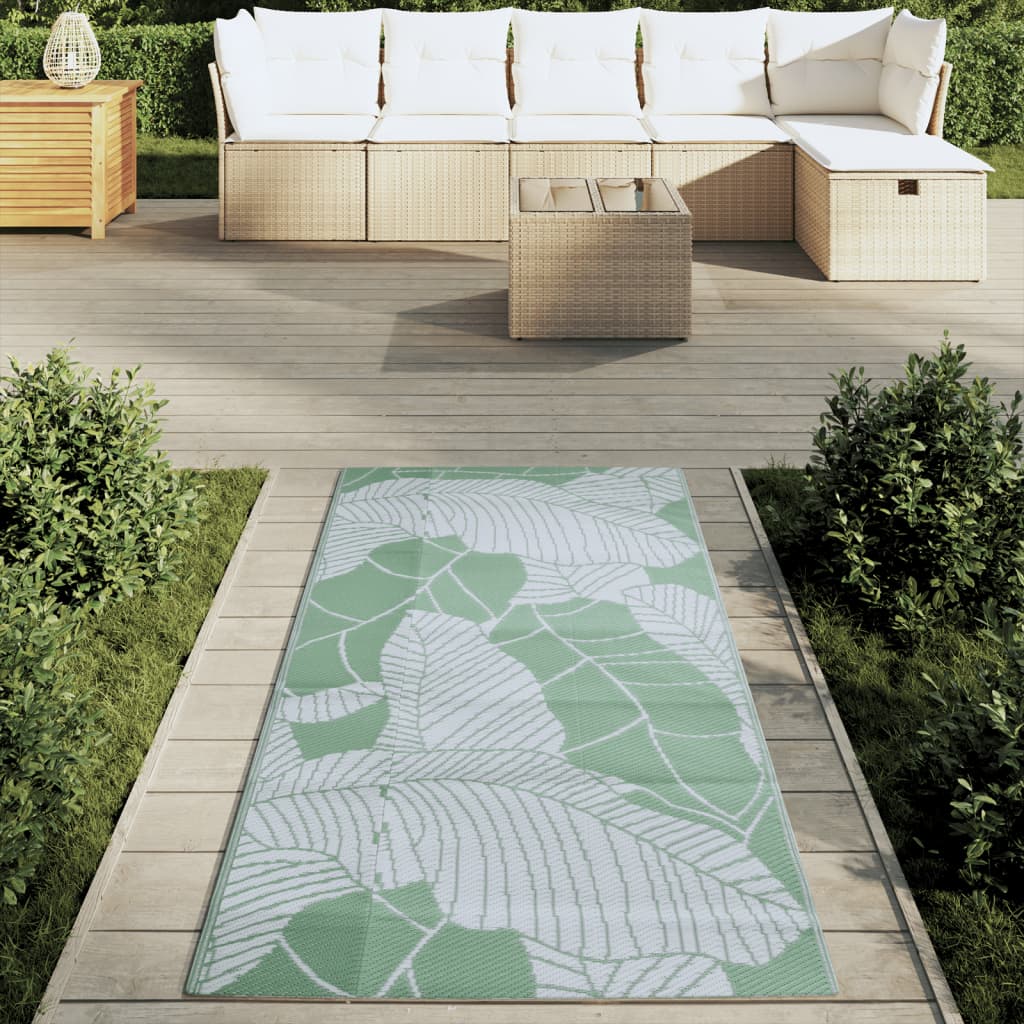 Tappeto da Esterno ARAKIL Verde 80x150 cm in PP