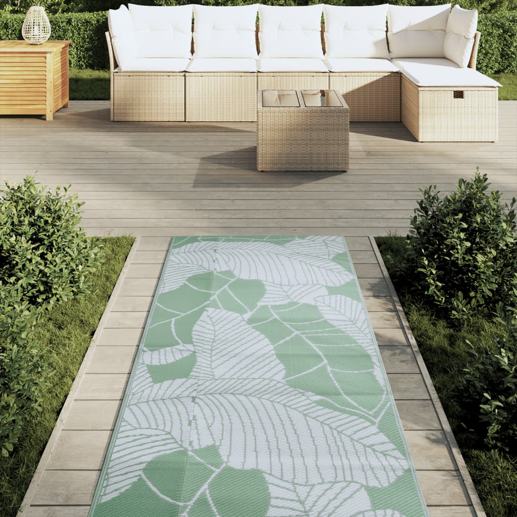 Tappeto da Esterno ARAKIL Verde 80x250 cm in PP