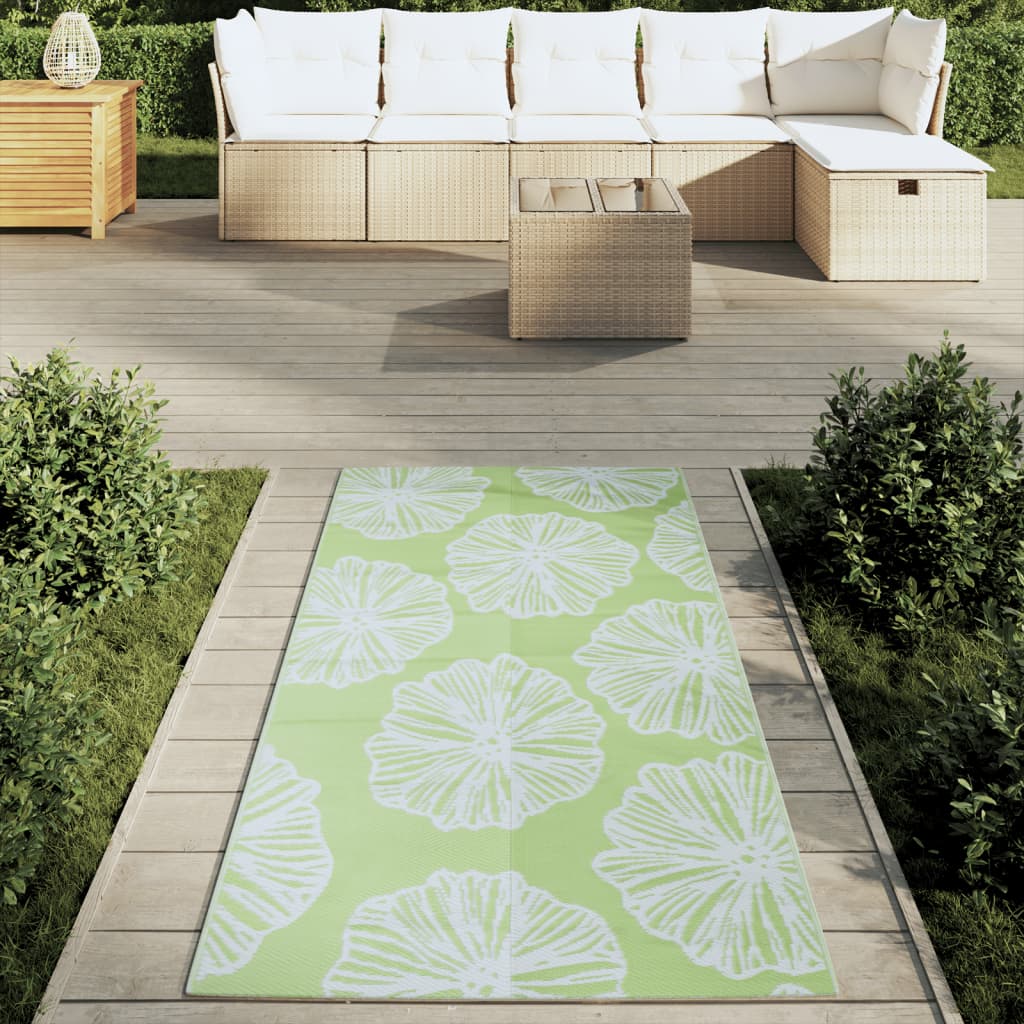 Tappeto da Esterno ARAKIL Verde 80x150 cm in PP