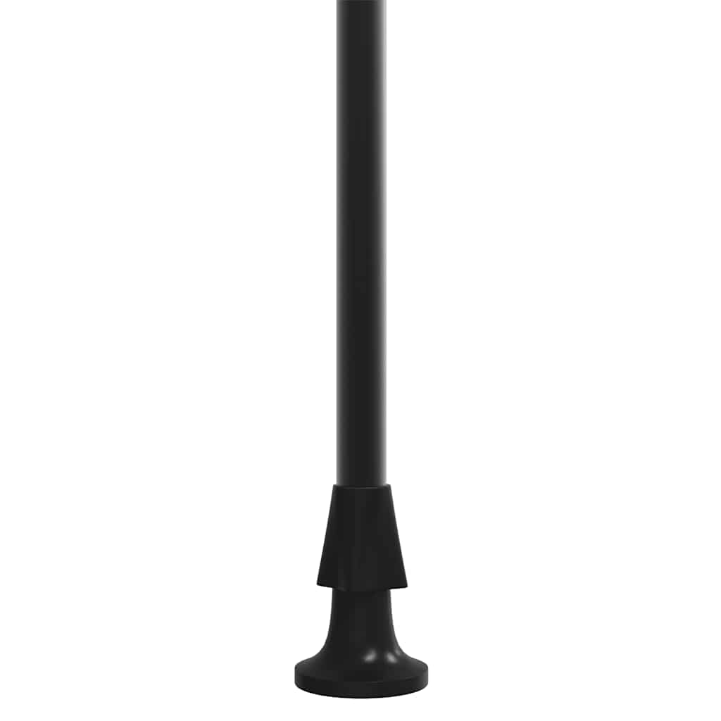Tenda da Sole Retrattile Antracite 350x150 cm Tessuto e Acciaio