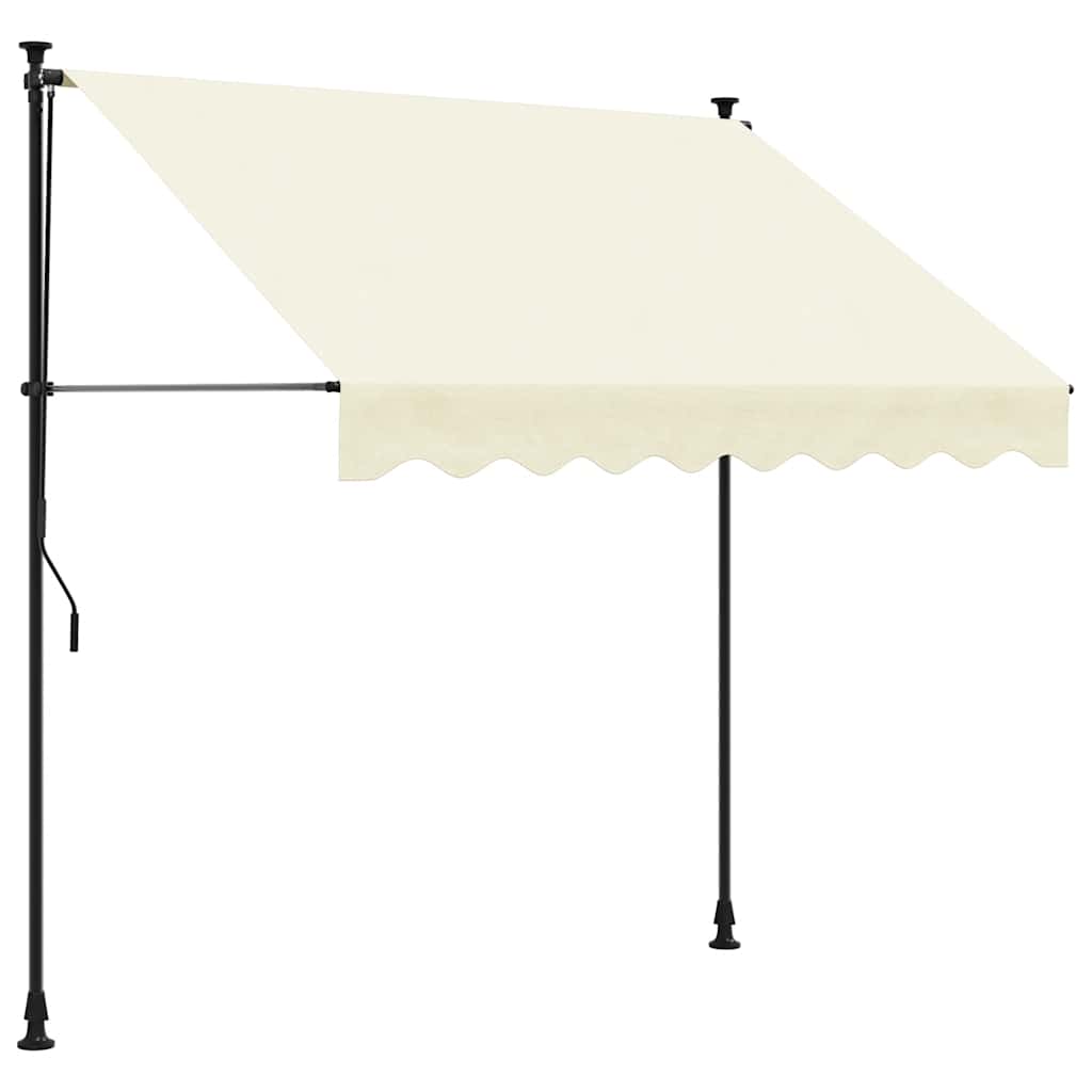 Tenda retrattile manuale Crema