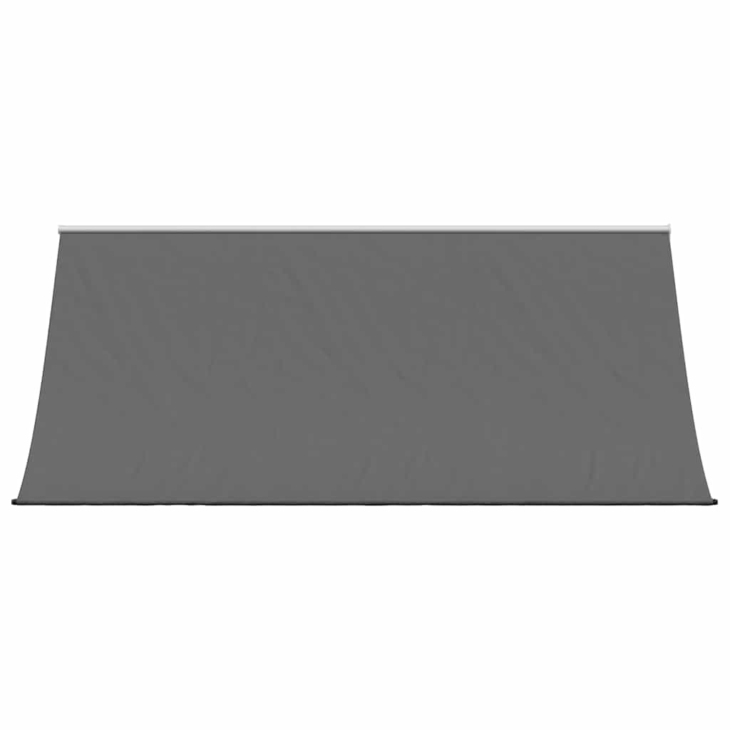 Tenda da Sole Retrattile Antracite 300x150 cm Tessuto e Acciaio