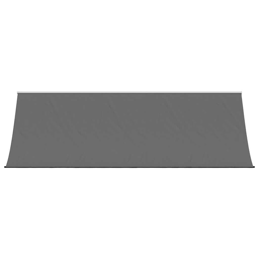 Tenda da Sole Retrattile Antracite 350x150 cm Tessuto e Acciaio