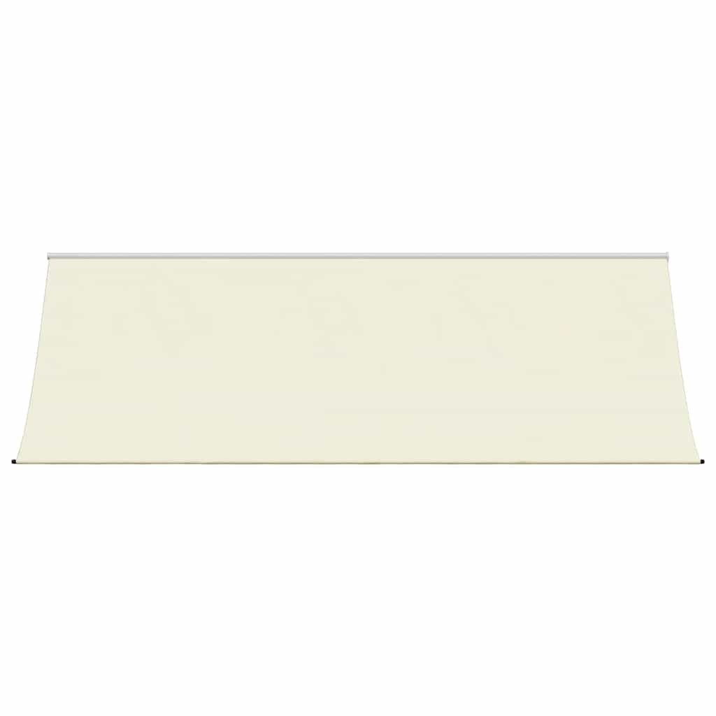 Tenda da Sole Retrattile Crema 350x150 cm in Tessuto e Acciaio