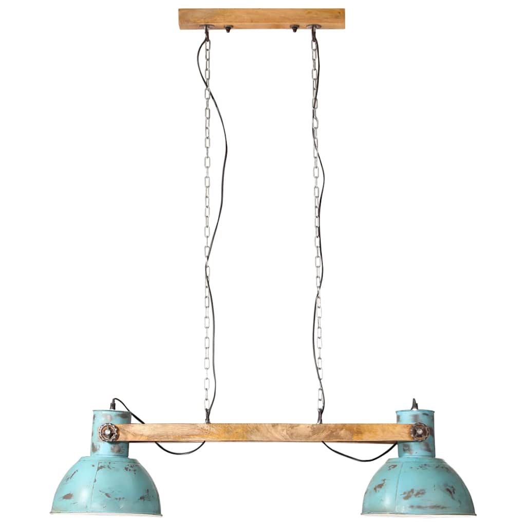 Lampada Pensile 25 W Blu Anticato 85x28x109 cm E27