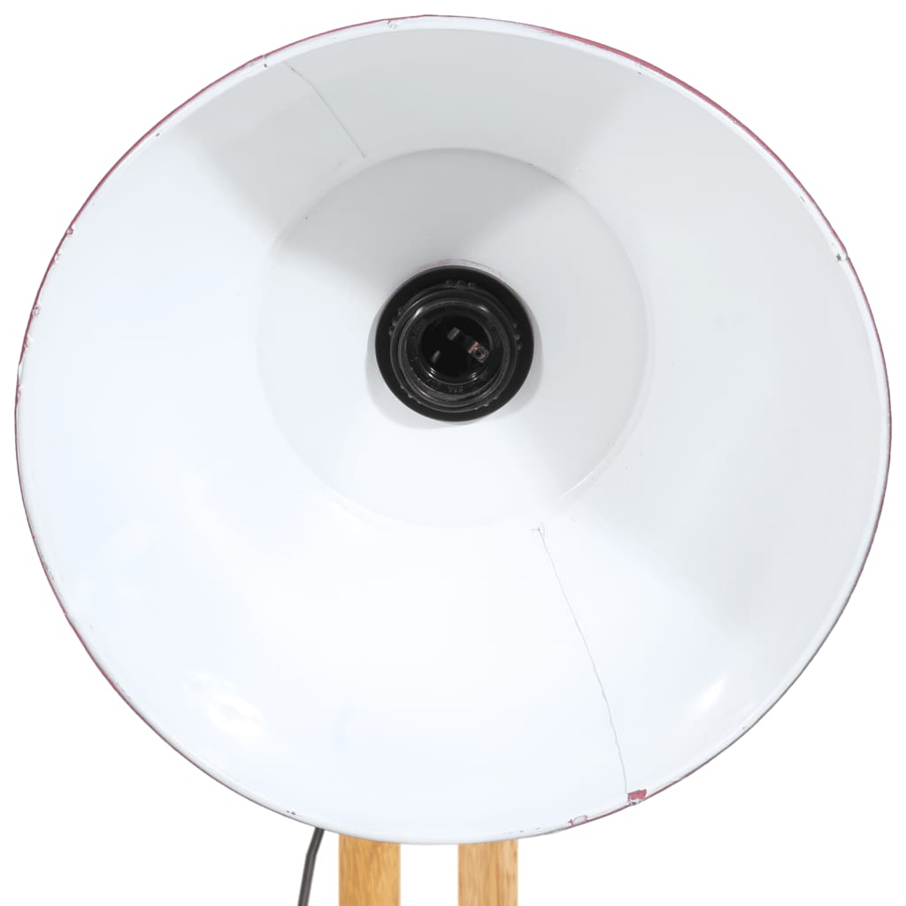 Lampada da Terra 25 W Rosso Anticato 33x25x130-150 cm E27