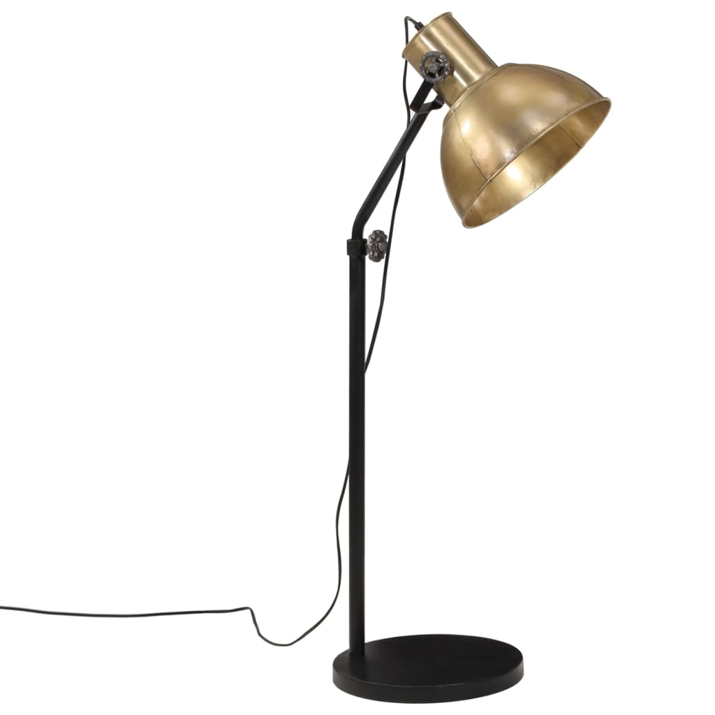 Lampada da Terra 25 W Ottone Anticato 30x30x90-150 cm E27