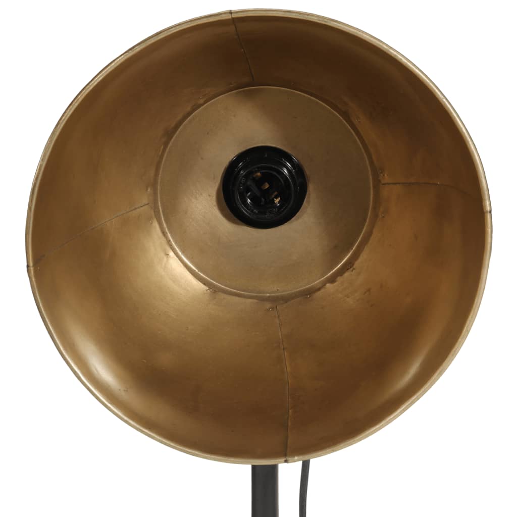 Lampada da Terra 25 W Ottone Anticato 30x30x90-150 cm E27