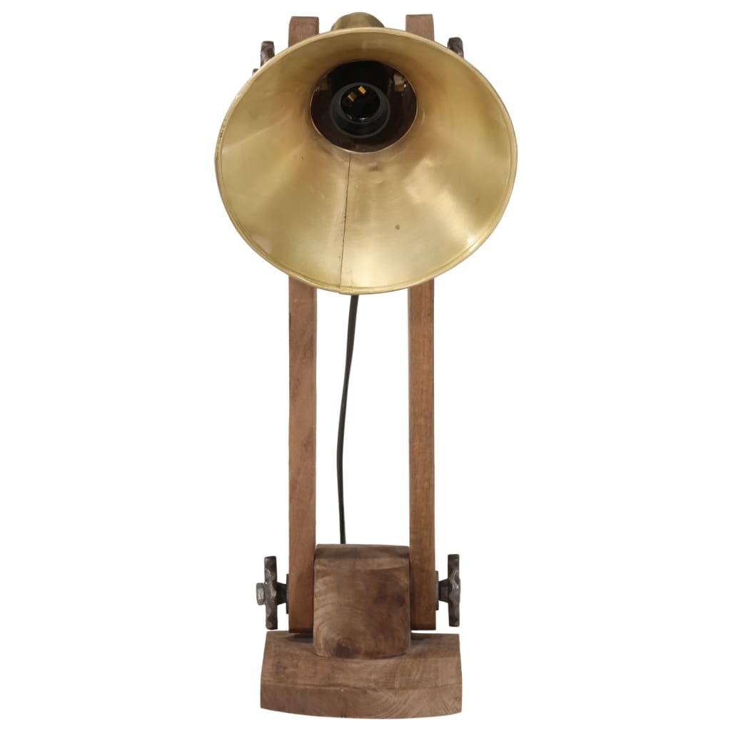 Lampada a Scrivania 25 W Ottone Anticato 23x13x52 cm E27