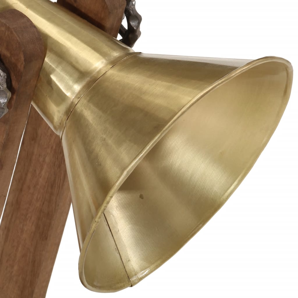 Lampada a Scrivania 25 W Ottone Anticato 23x13x52 cm E27