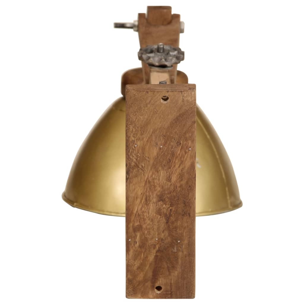 Lampada a Parete 25 W Ottone Anticato E27