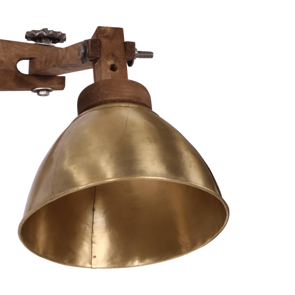 Lampada a Parete 25 W Ottone Anticato E27