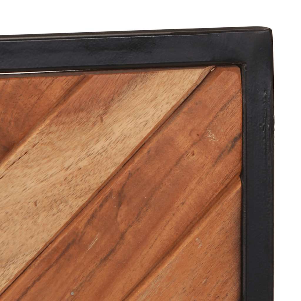 Appendiabiti 2 pz 35x1x90 cm in Legno Massello di Acacia