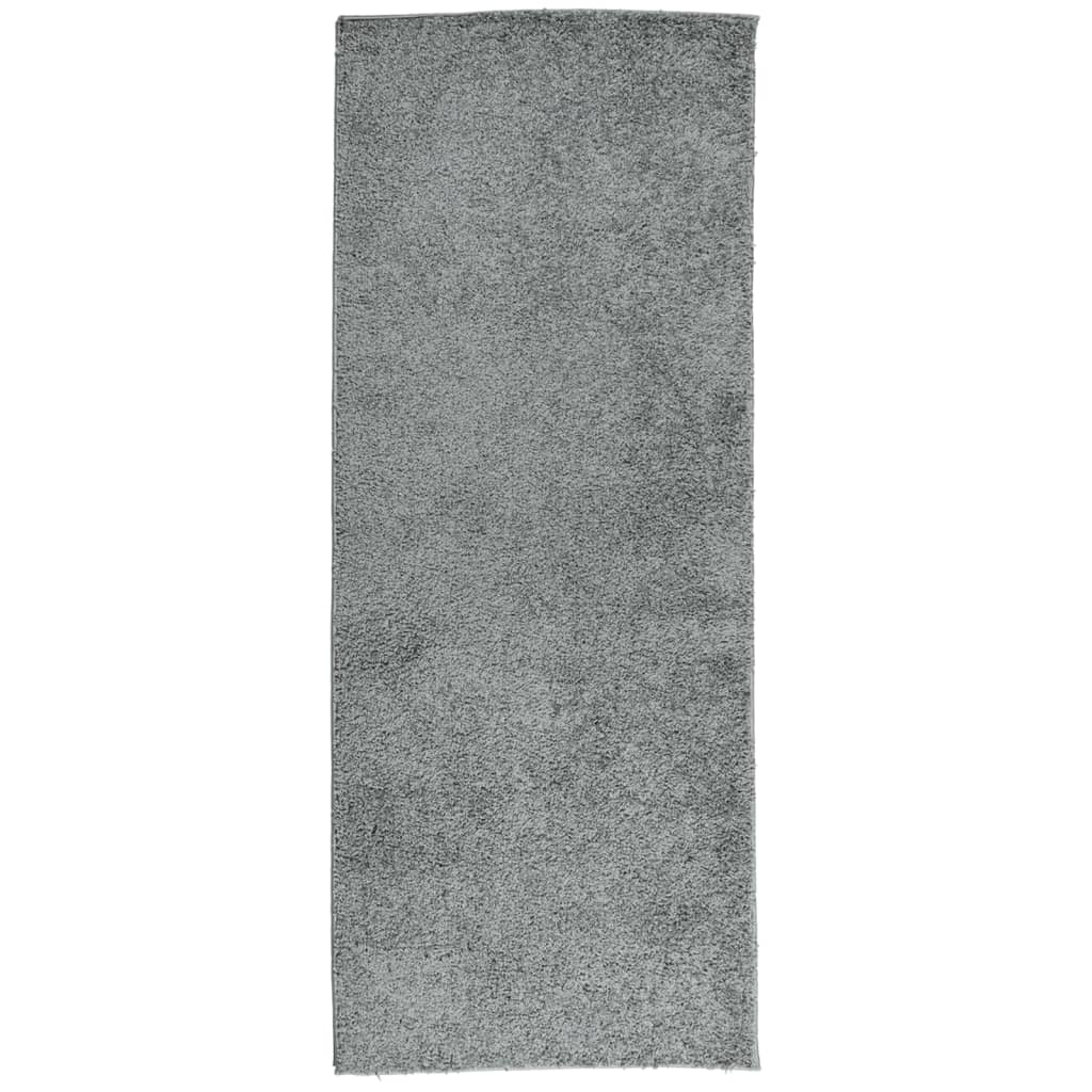 Tappeto Shaggy PAMPLONA a Pelo Lungo Moderno Verde 80x200 cm