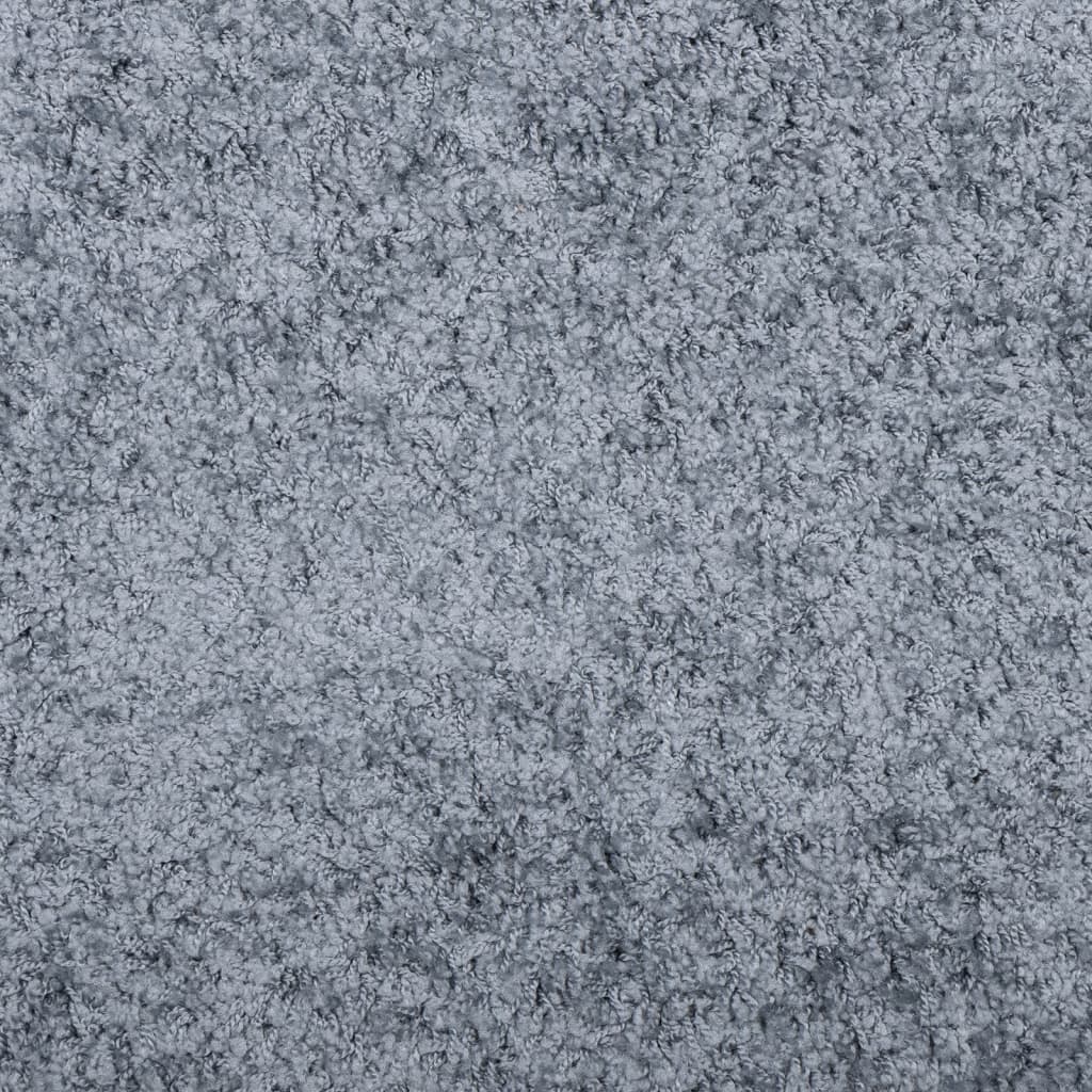 Tappeto Shaggy PAMPLONA a Pelo Lungo Moderno Blu 120x170 cm
