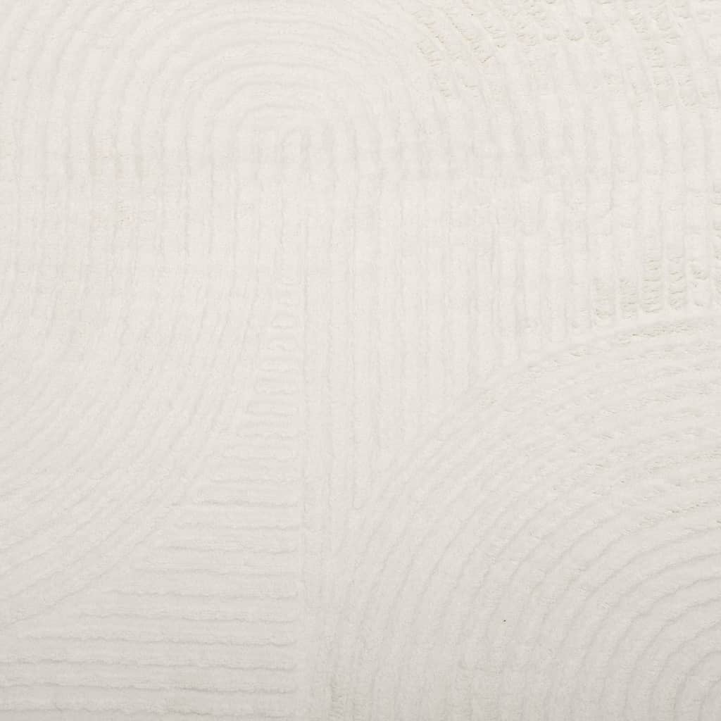 Tappeto IZA a Pelo Corto Aspetto Scandinavo Crema 80x150 cm