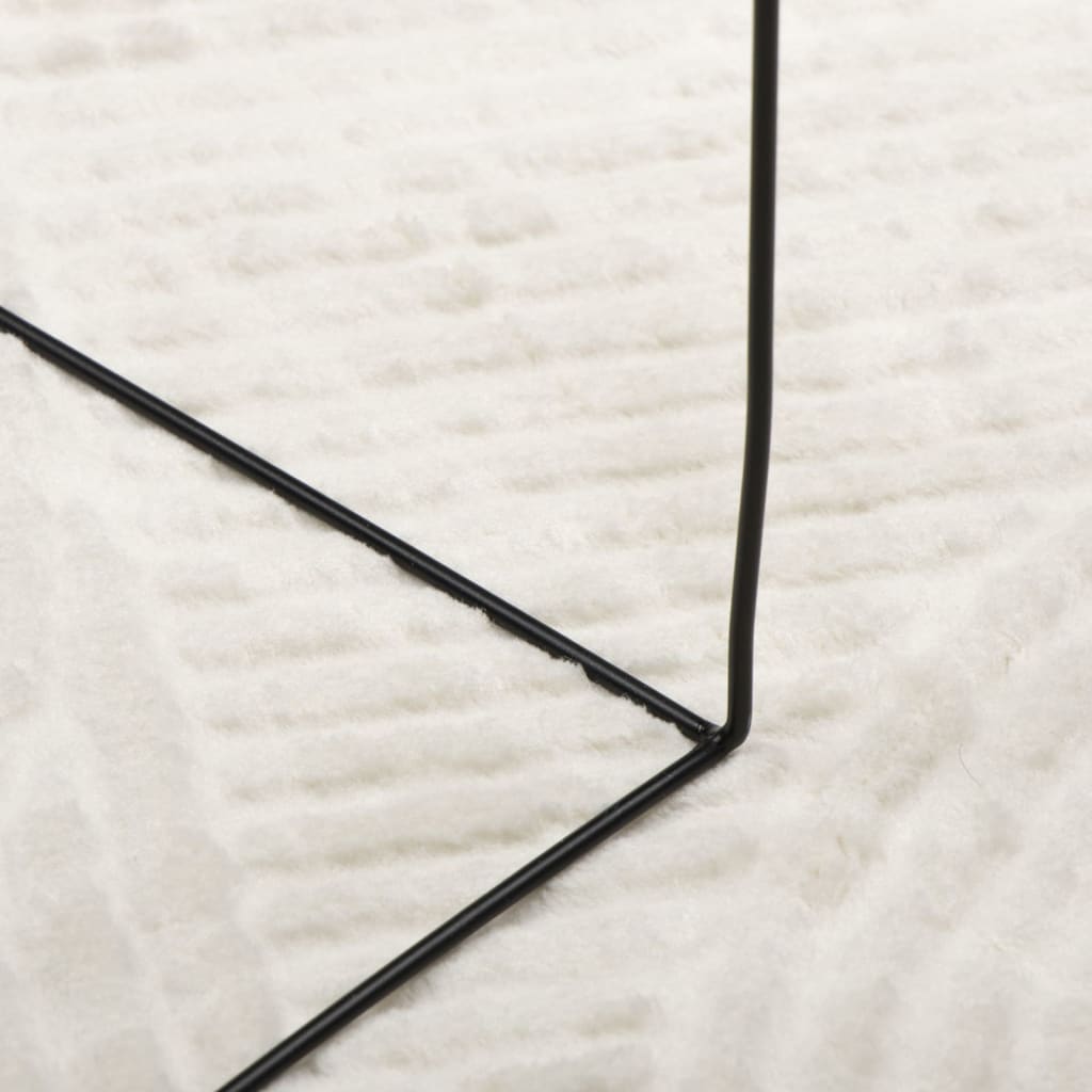 Tappeto IZA a Pelo Corto Aspetto Scandinavo Crema 200x280 cm