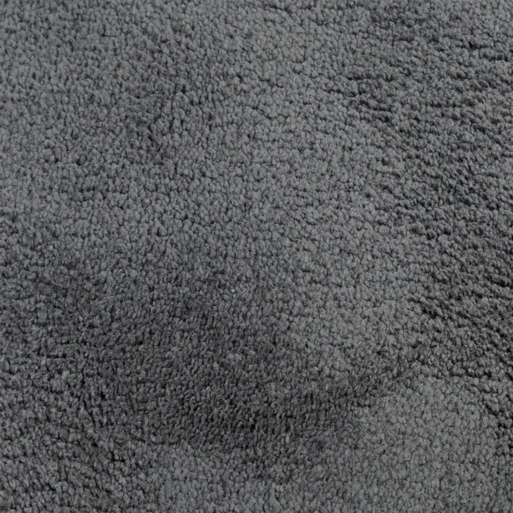 Tappeto OVIEDO a Pelo Corto Antracite 140x200 cm