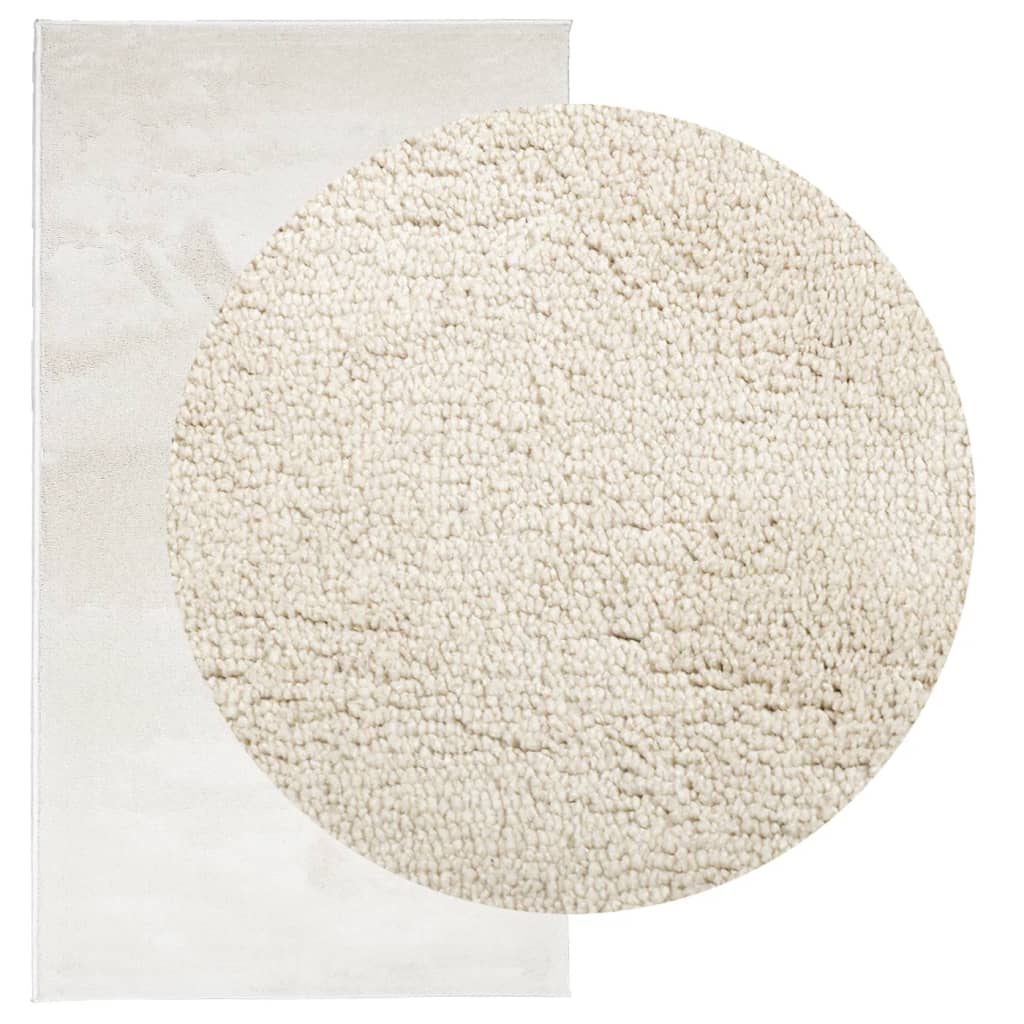 Tappeto OVIEDO a Pelo Corto Beige 60x110 cm