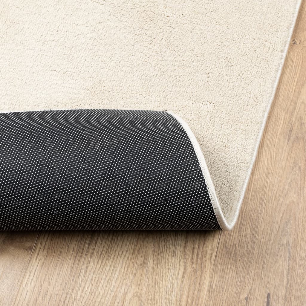 Tappeto OVIEDO a Pelo Corto Beige 60x110 cm