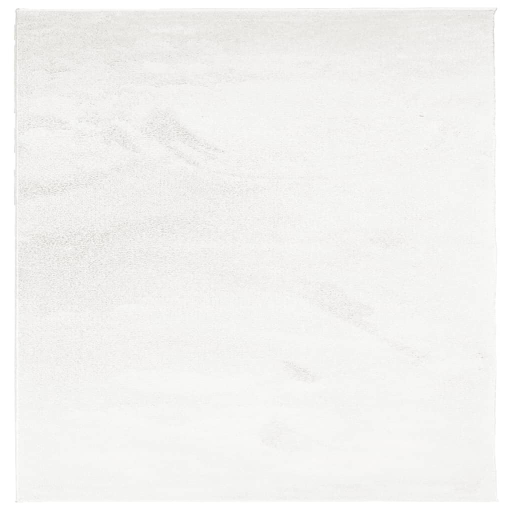 Tappeto OVIEDO a Pelo Corto Crema 160x160 cm