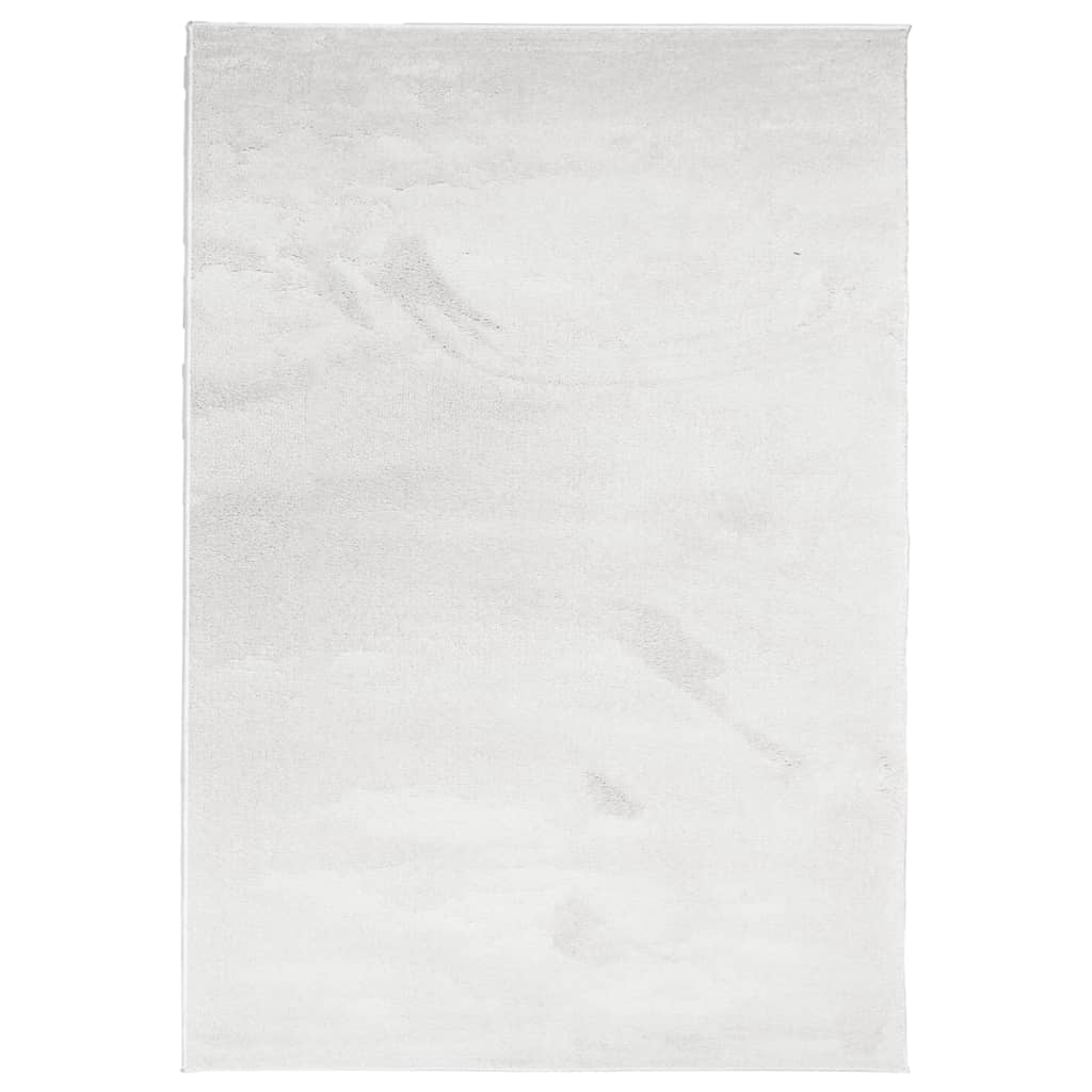 Tappeto OVIEDO a Pelo Corto Crema 120x170 cm