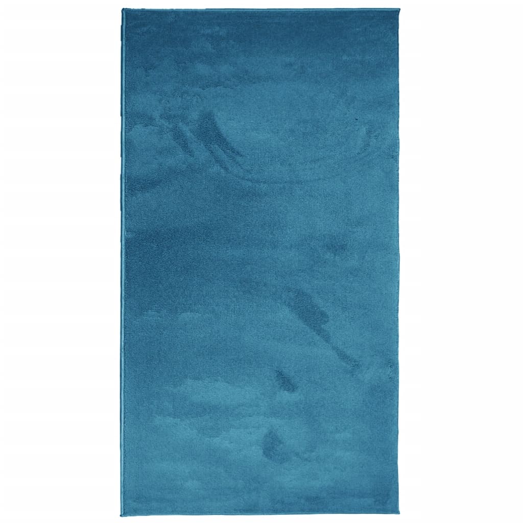 Tappeto OVIEDO a Pelo Corto Turchese 60x110 cm