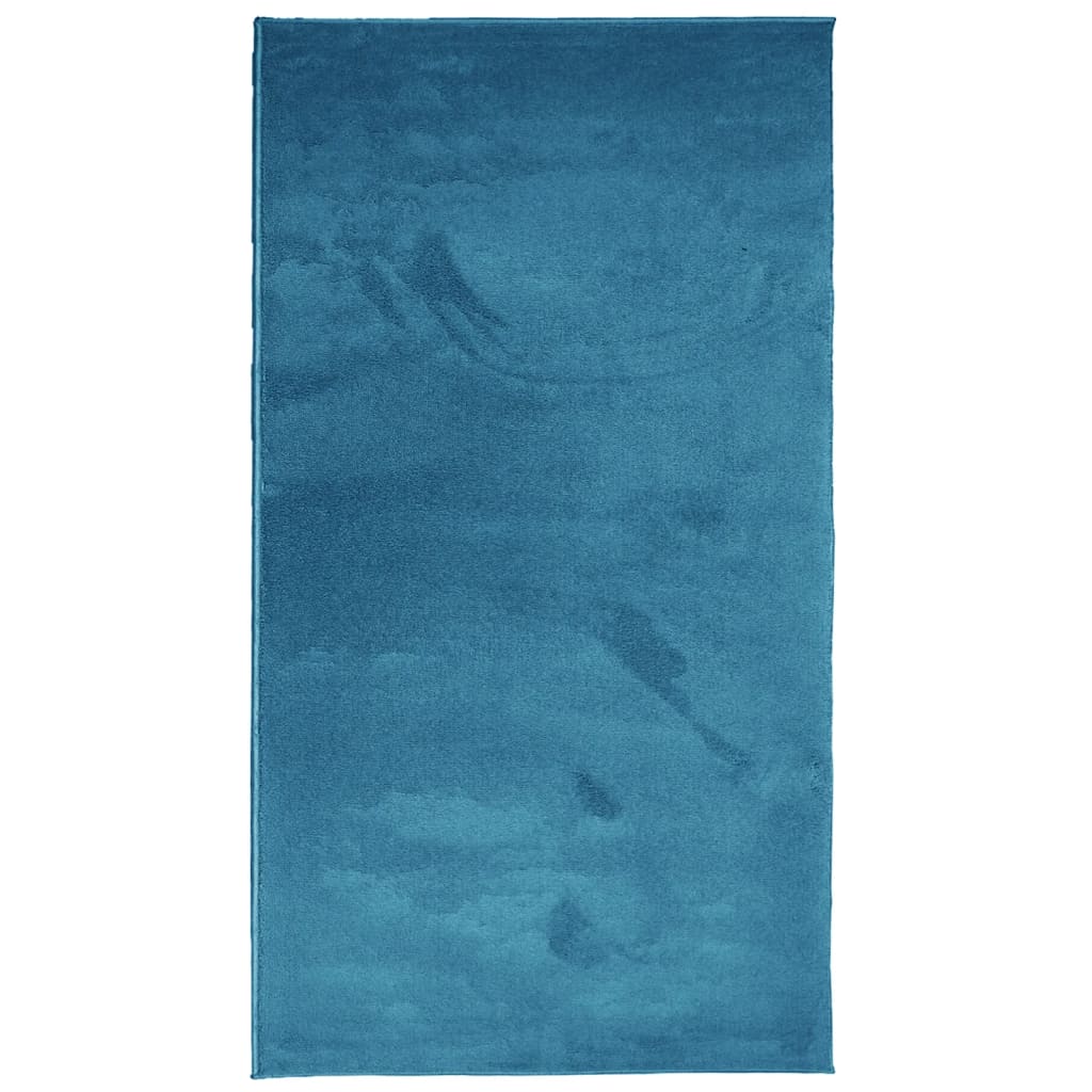 Tappeto OVIEDO a Pelo Corto Turchese 80x150 cm