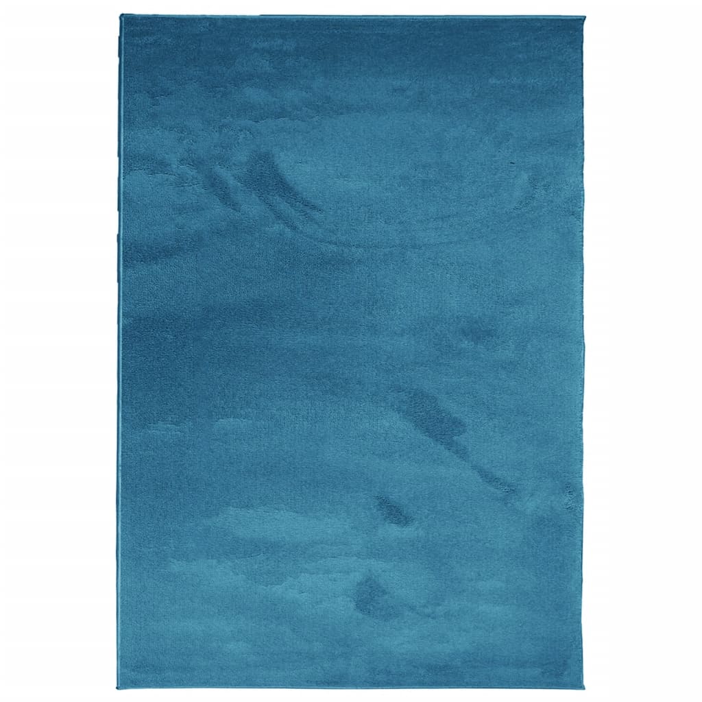 Tappeto OVIEDO a Pelo Corto Turchese 200x280 cm