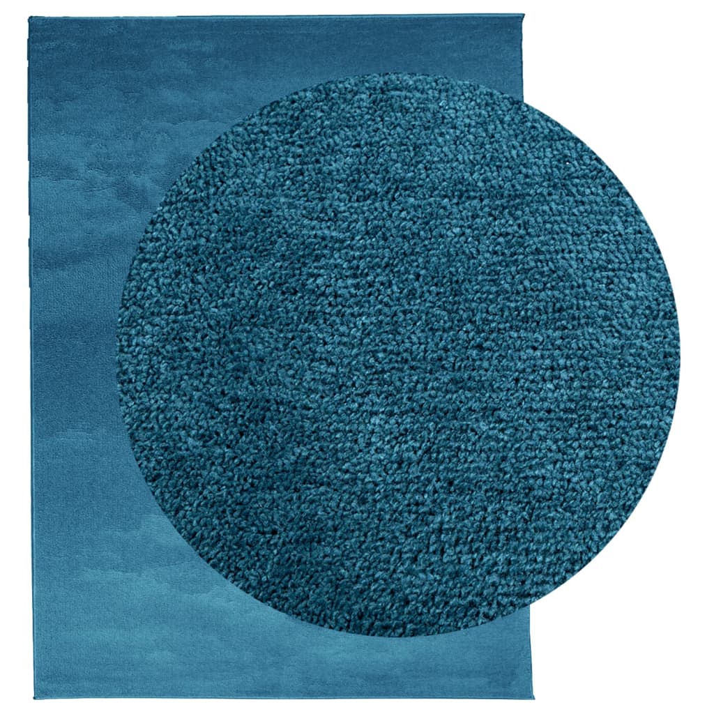 Tappeto OVIEDO a Pelo Corto Turchese 240x340 cm