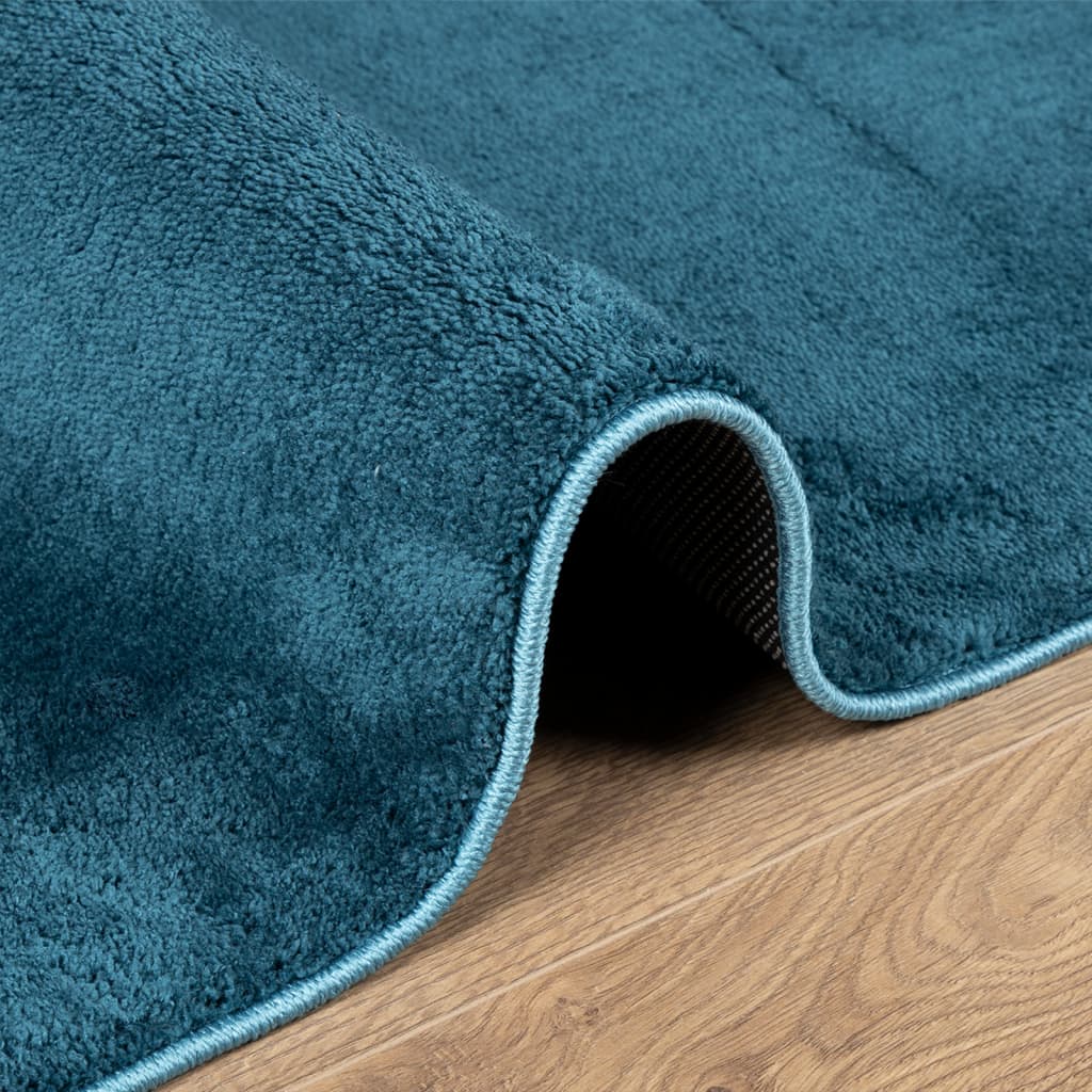 Tappeto OVIEDO a Pelo Corto Turchese 240x340 cm