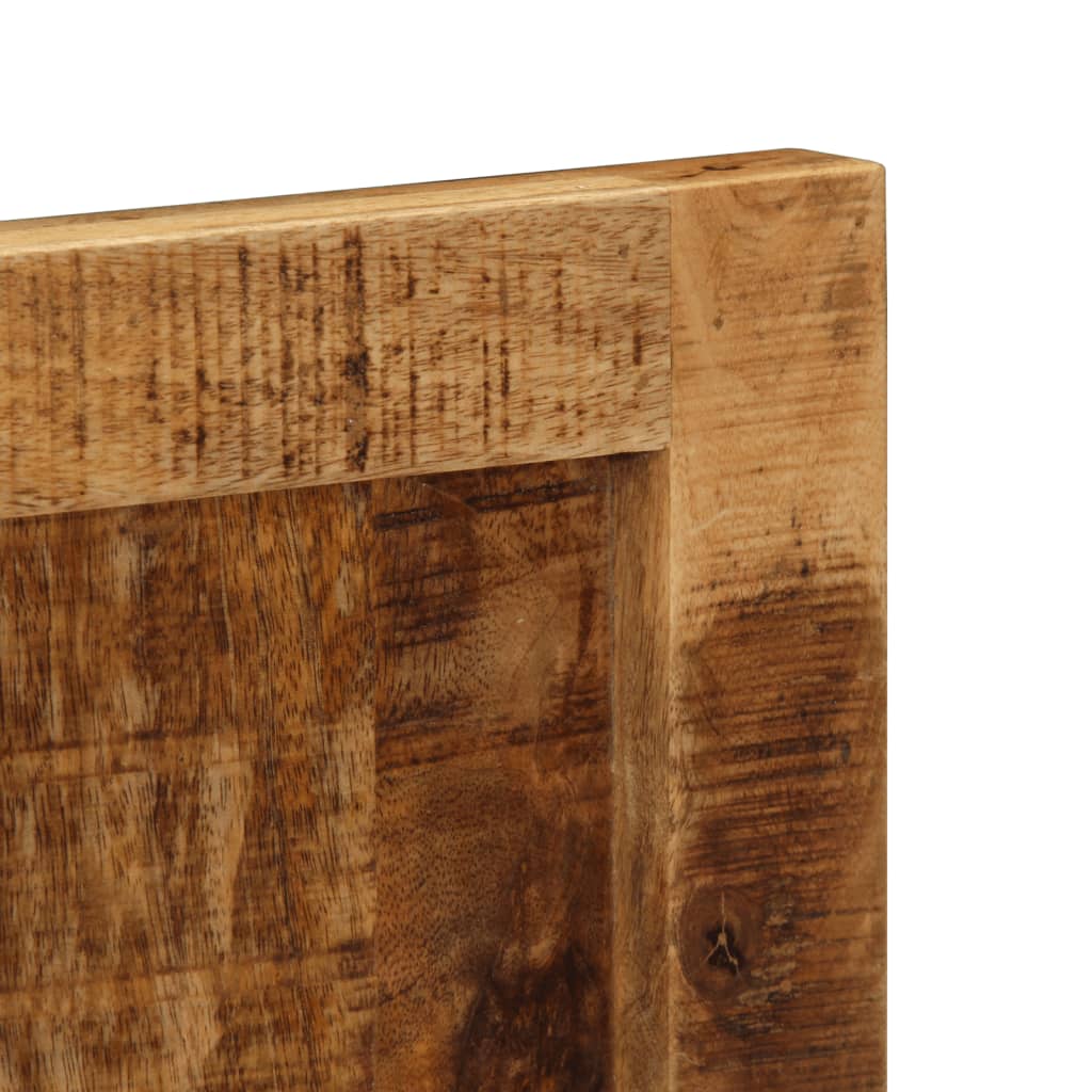 Appendiabiti da Parete 2 pz 3 Ganci in Legno Massello di Mango