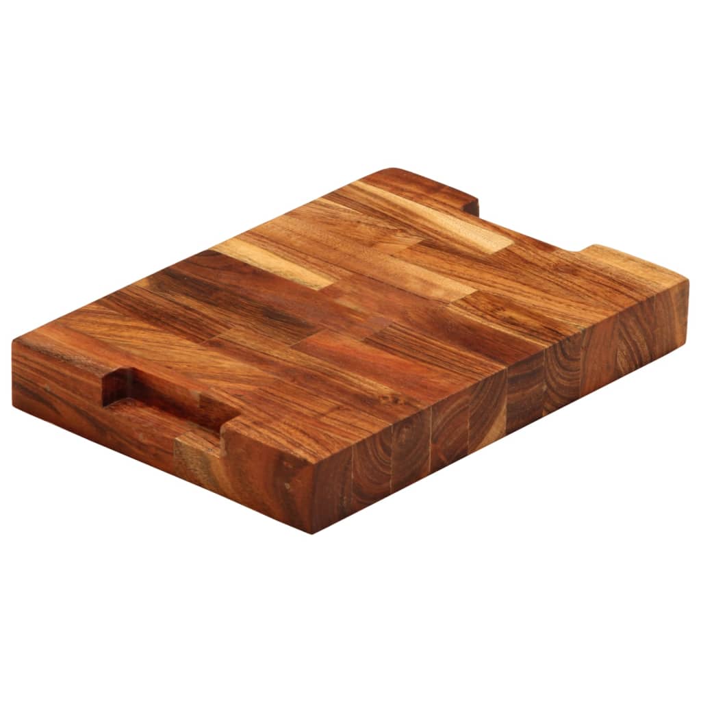 Tagliere 30x21x4 cm in Legno Massello di Acacia
