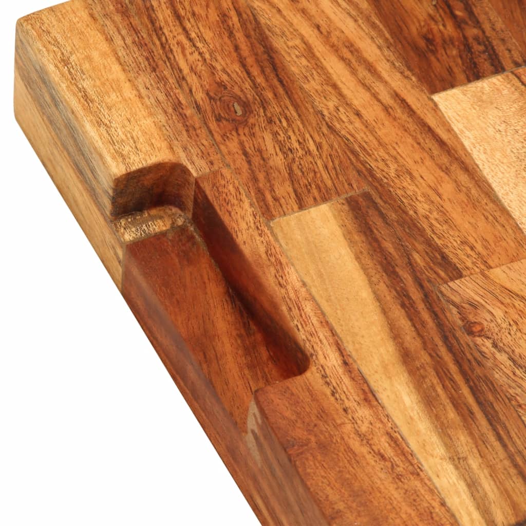 Tagliere 30x21x4 cm in Legno Massello di Acacia
