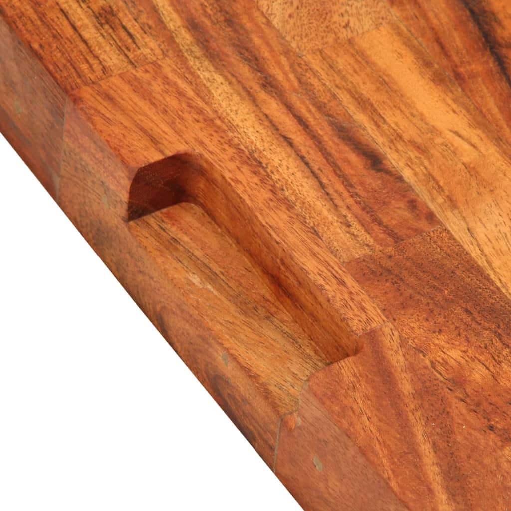 Tagliere 42x30x4 cm in Legno Massello di Acacia