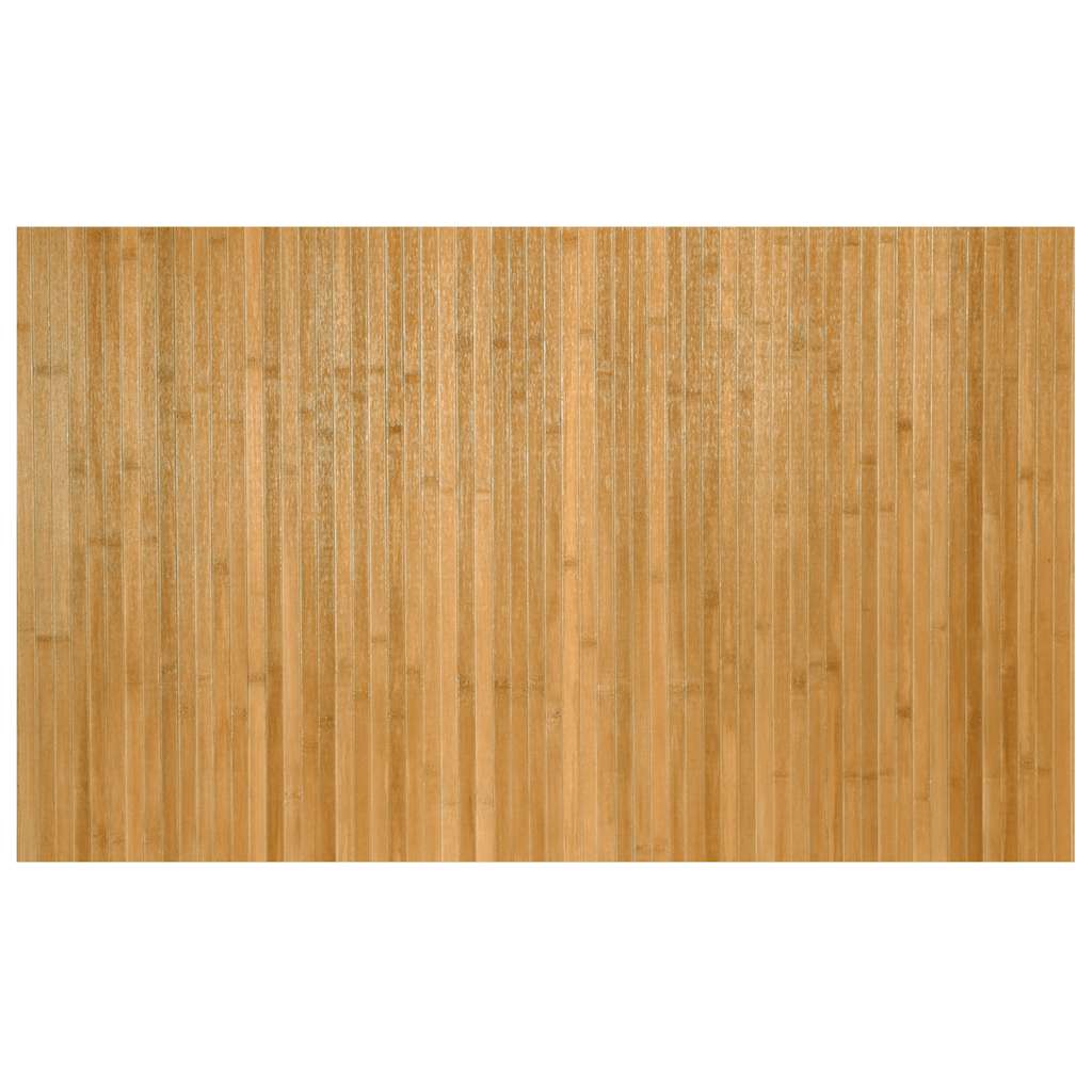 Tappeto Rettangolare Naturale 60x100 cm in Bambù