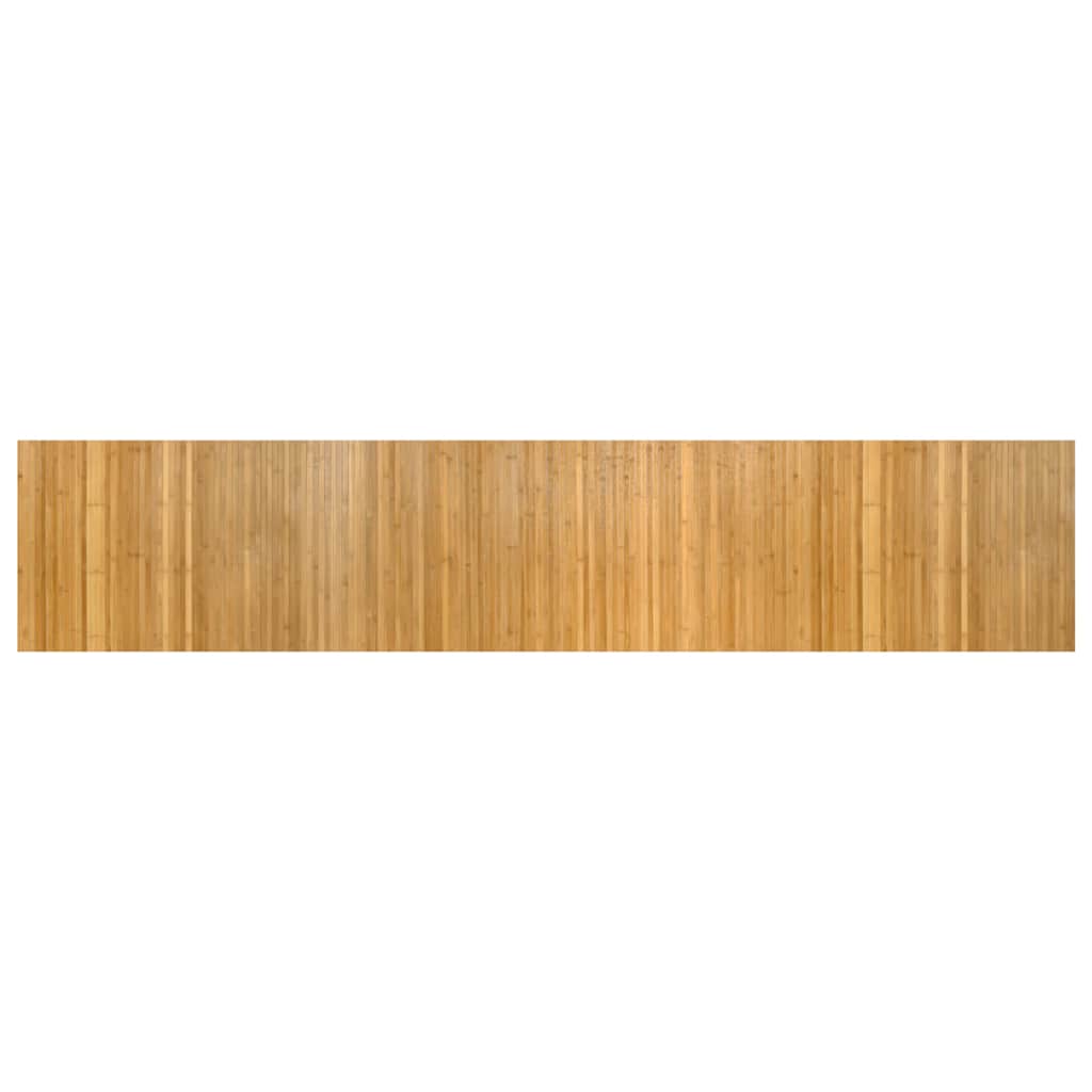Tappeto Rettangolare Naturale 60x300 cm in Bambù