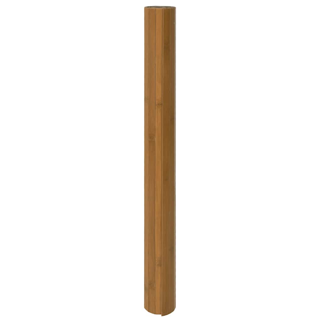 Tappeto Rettangolare Marrone 60x300 cm in Bambù