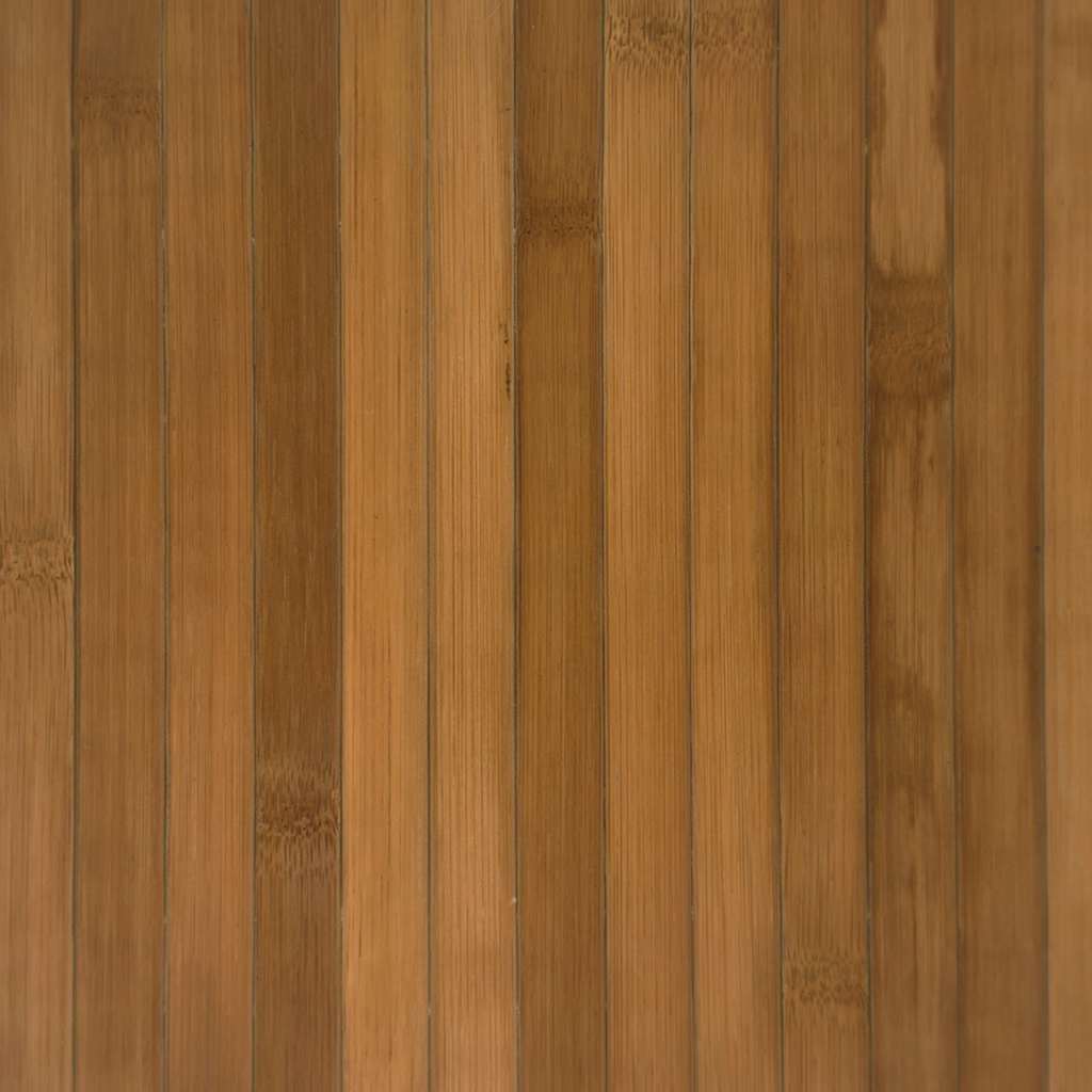 Tappeto Rettangolare Marrone 60x500 cm in Bambù