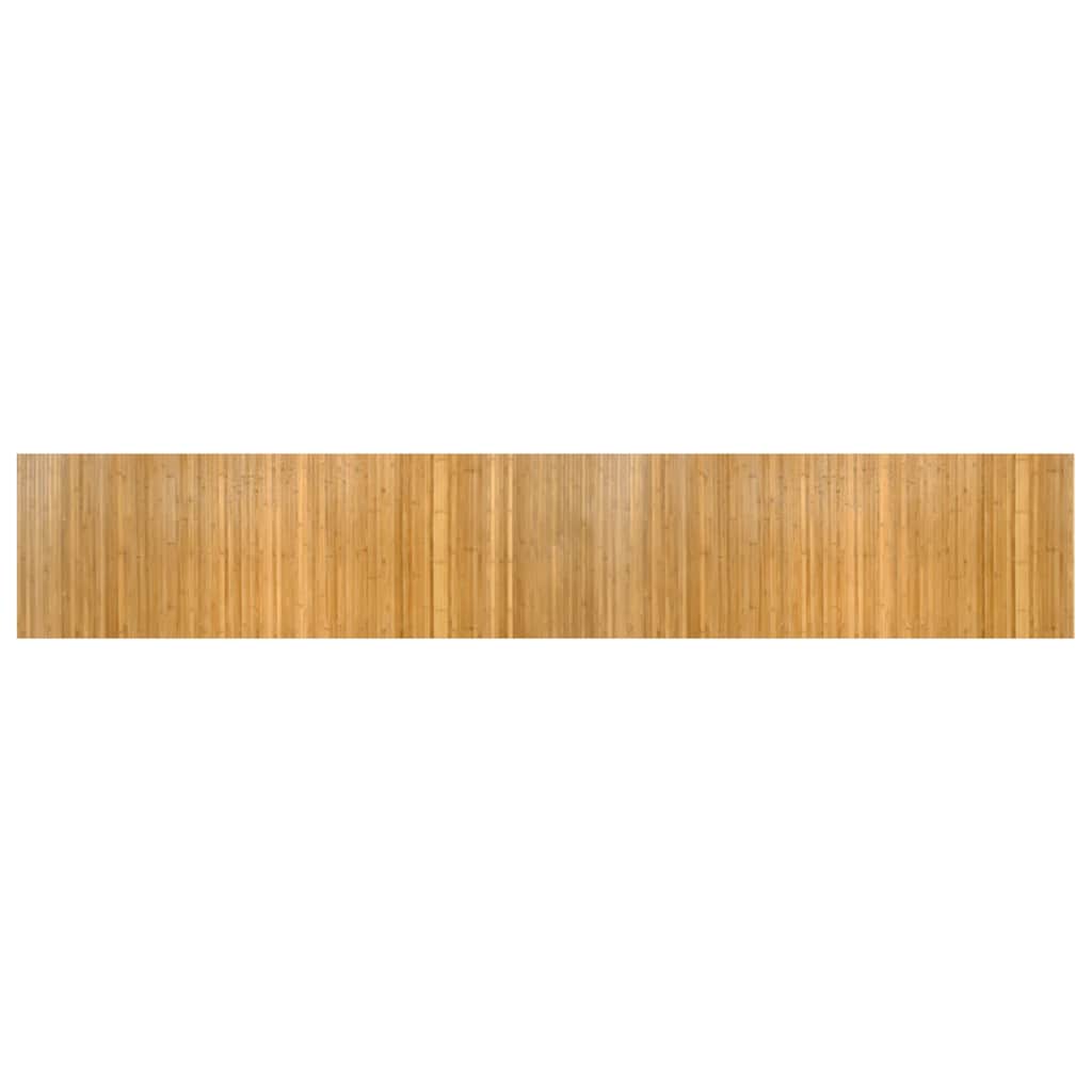 Tappeto Rettangolare Natura 70x400 cm in Bambù