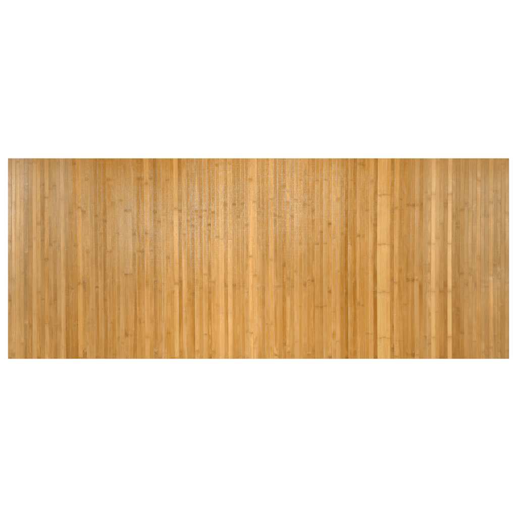 Tappeto Rettangolare Natura 80x200 cm in Bambù