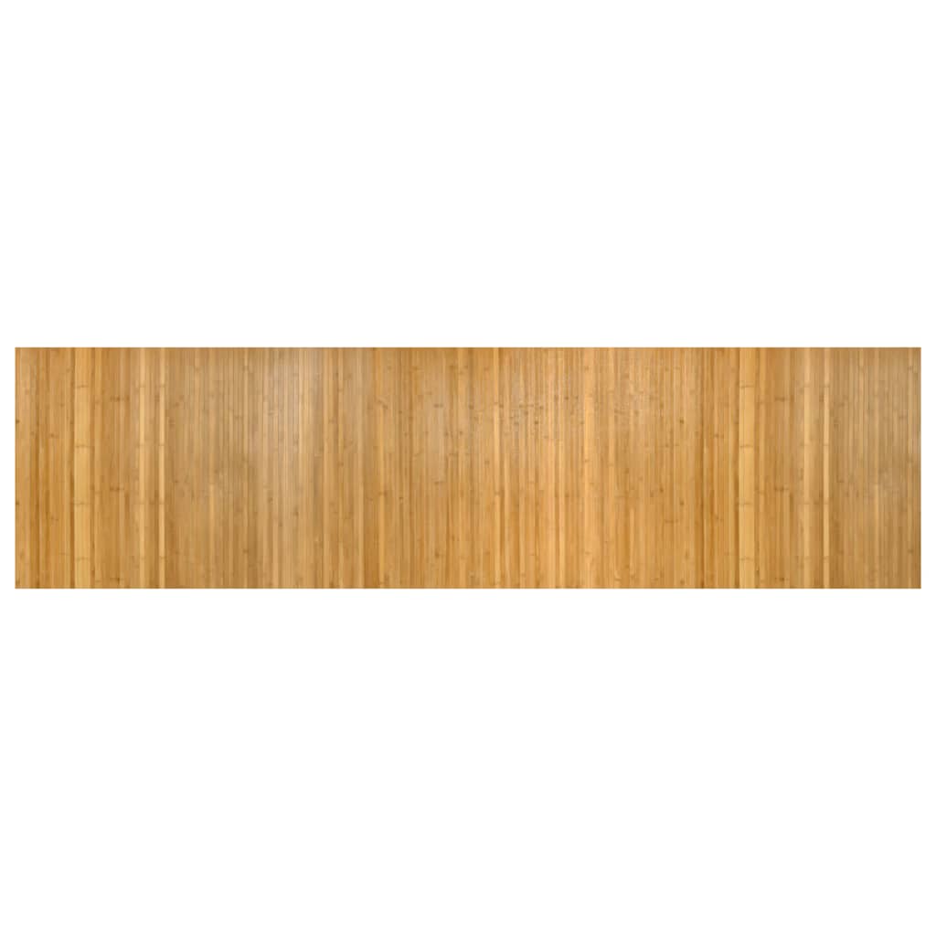 Tappeto Rettangolare Natura 80x300 cm in Bambù