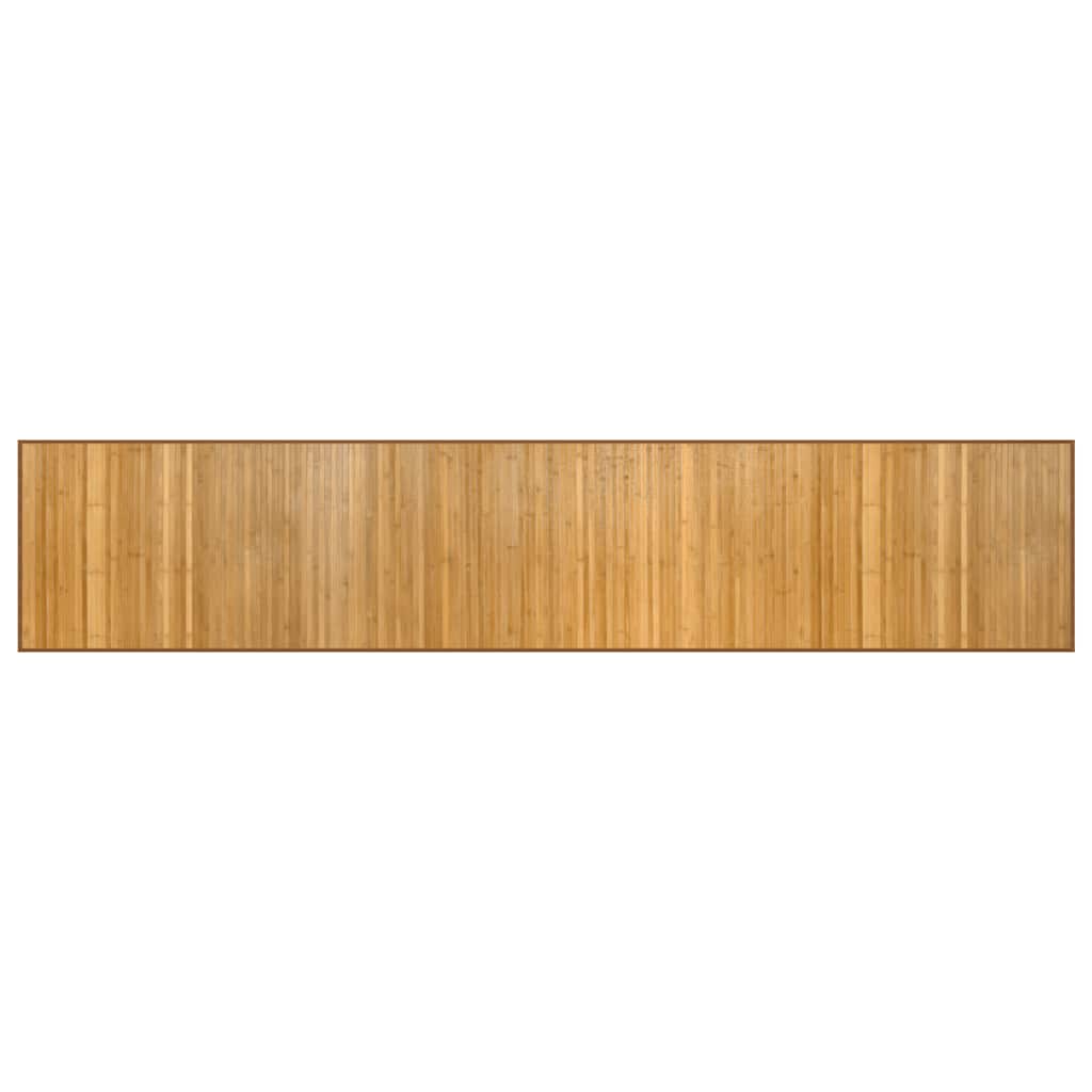 Tappeto Rettangolare Naturale 60x300 cm in Bambù