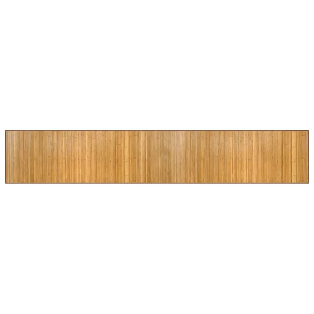 Tappeto Rettangolare Natura 60x400 cm in Bambù