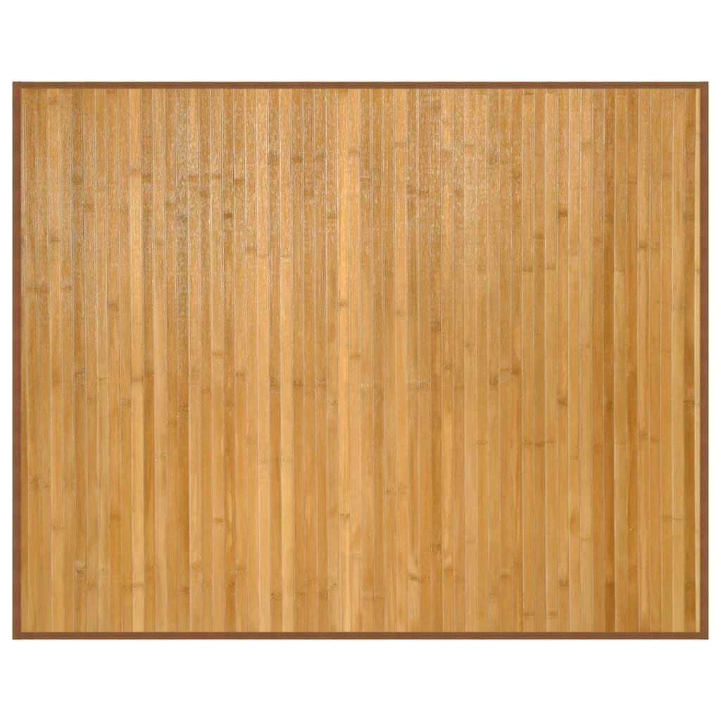 Tappeto Rettangolare Natura 80x100 cm in Bambù
