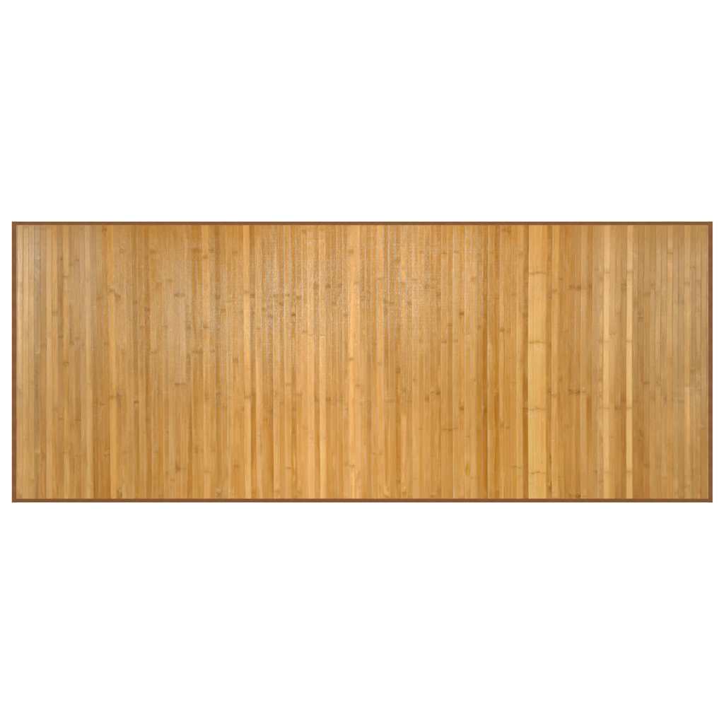 Tappeto Rettangolare Natura 80x200 cm in Bambù